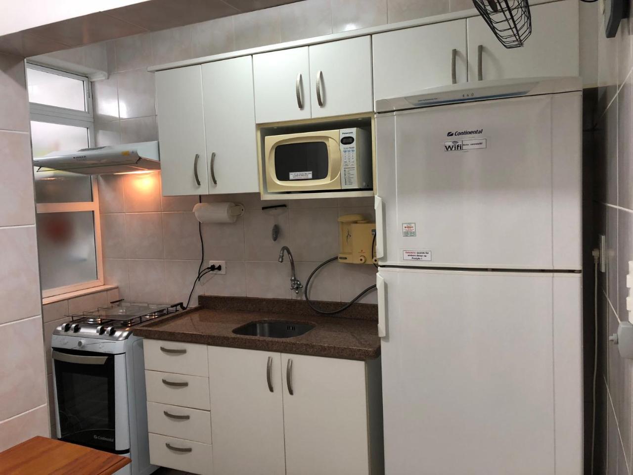 Apto Com Ar Condicionado A 200 M Da Praia - Atras Do Shopping Enseada Daire Guarujá Dış mekan fotoğraf
